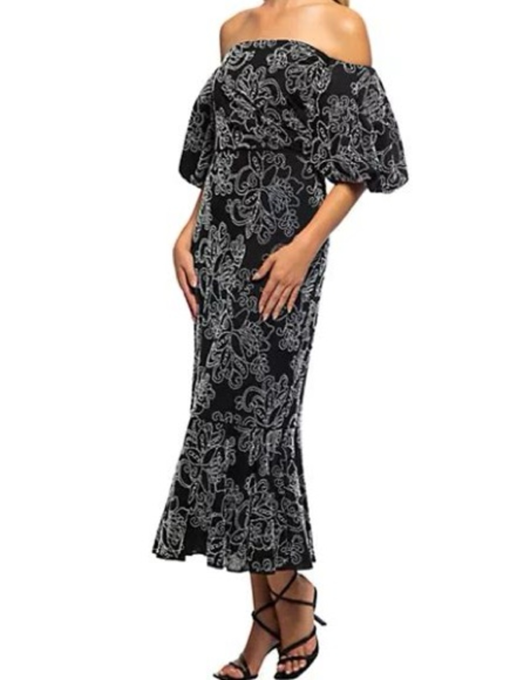 Shoshanna Midnight Brigitte Black Dress